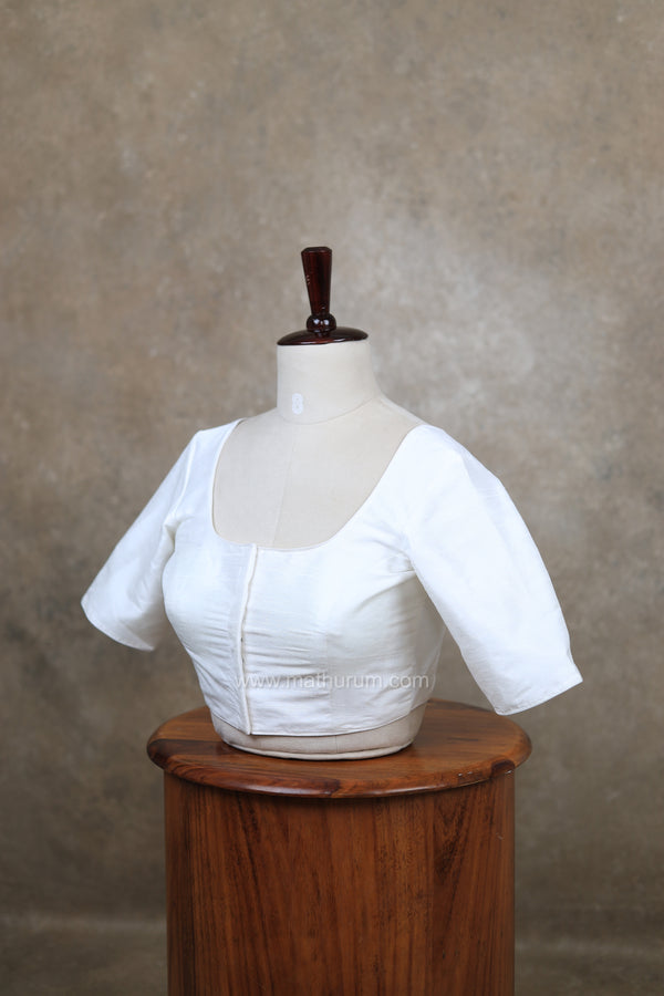 Sakshi- White Blouse