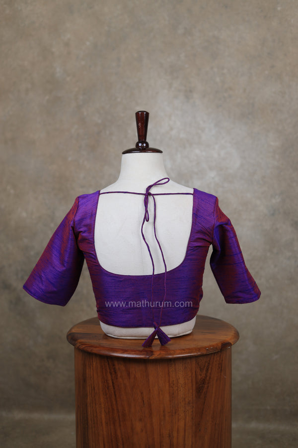 Sakshi- Violet Blouse