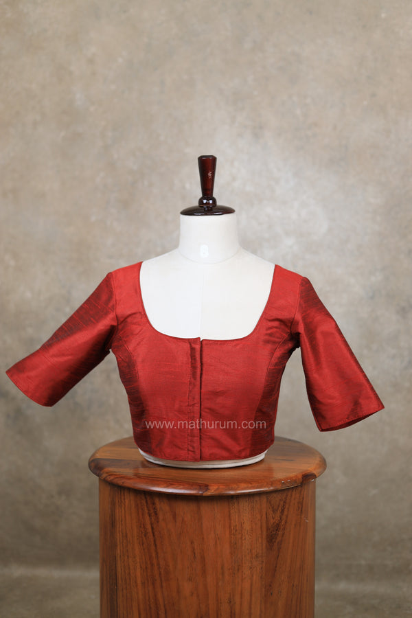 Sakshi- Maroon Blouse