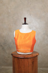 Vaigai- Yellow Blouse (Attachable Sleeves)