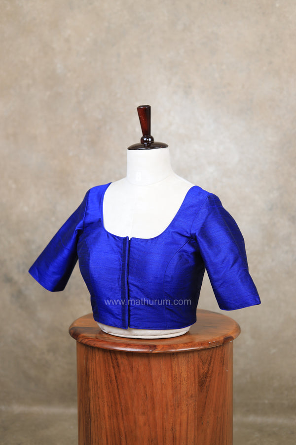 Sakshi- Dark Blue Blouse