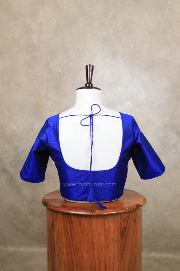 Sakshi- Dark Blue Blouse