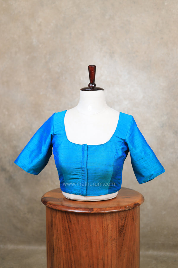 Sakshi- Turquoise Blouse