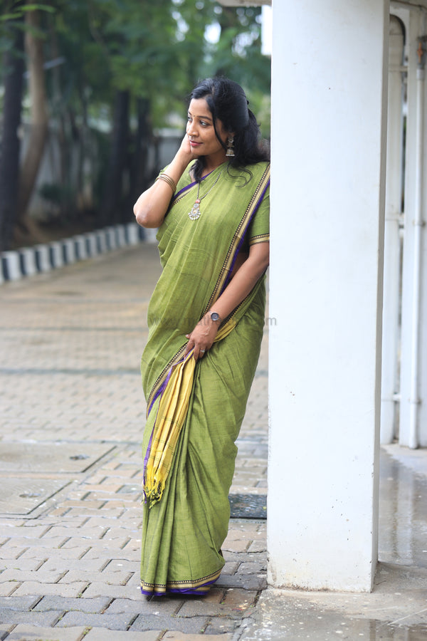 Kayal Combo- Green & Violet