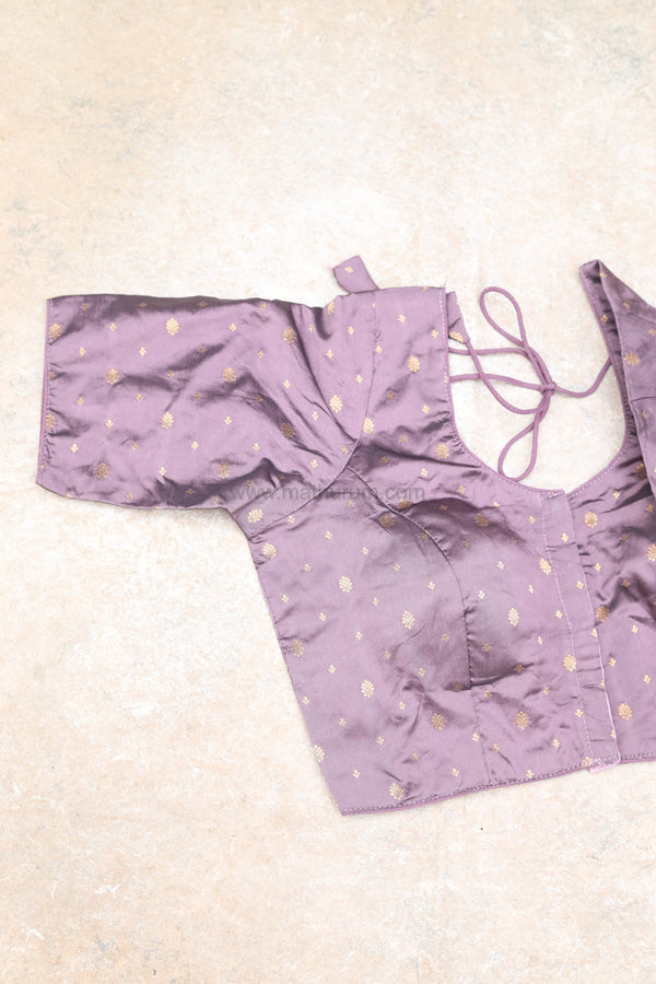 Mayuri- Purplish Grey Blouse