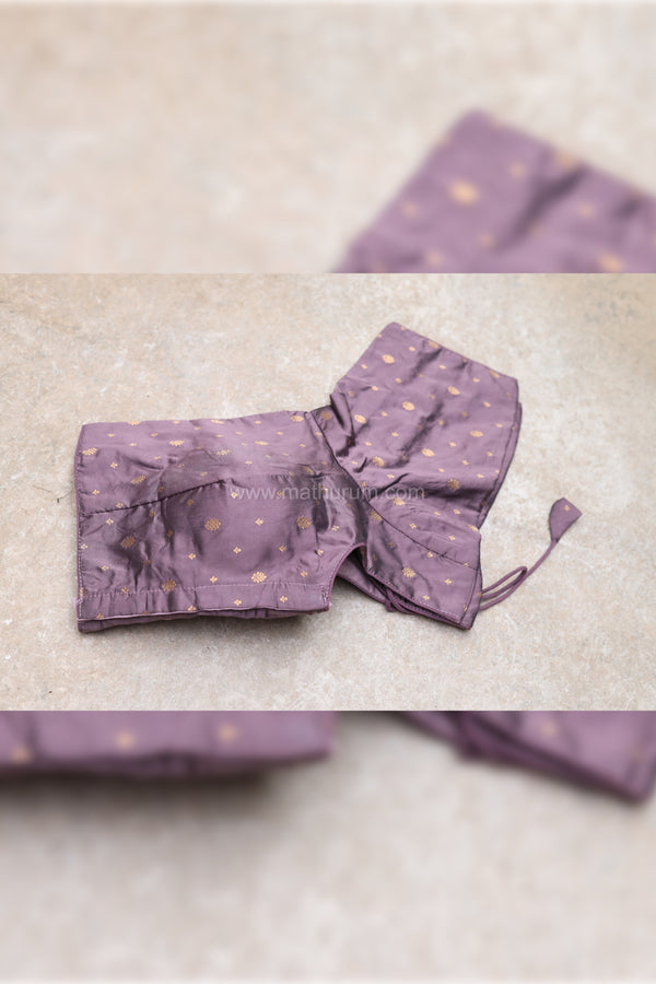 Mayuri- Purplish Grey Blouse