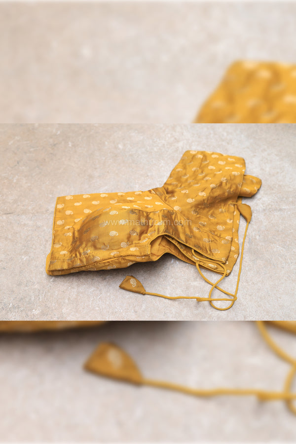 Mayuri-Mustard Blouse