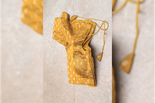 Mayuri-Mustard Blouse