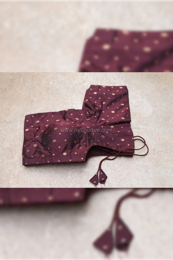 Mayuri- Wine Blouse