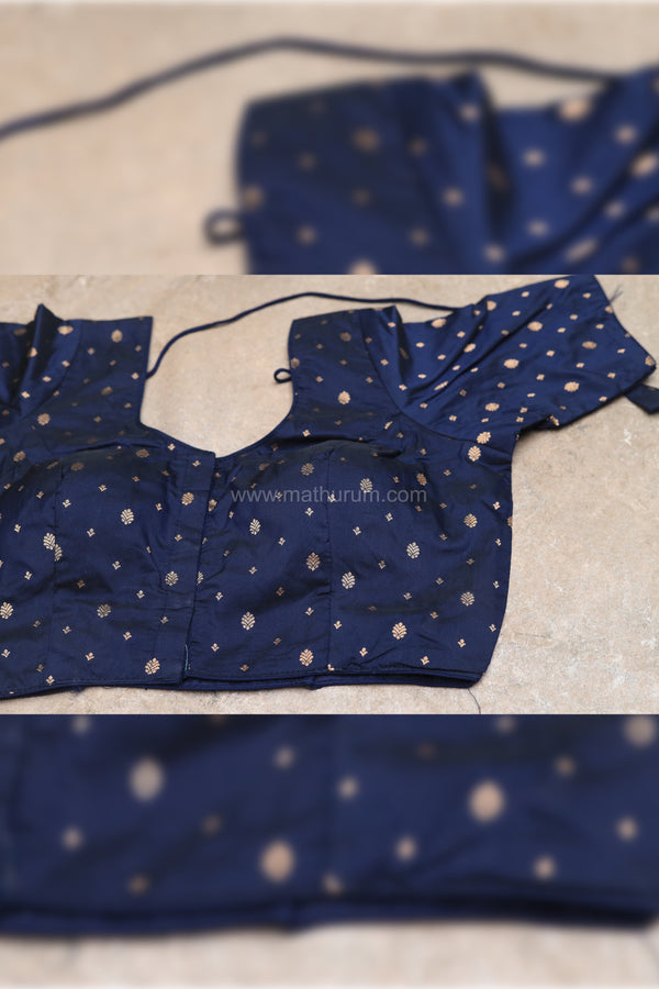 Mayuri- Navy Blue Blouse