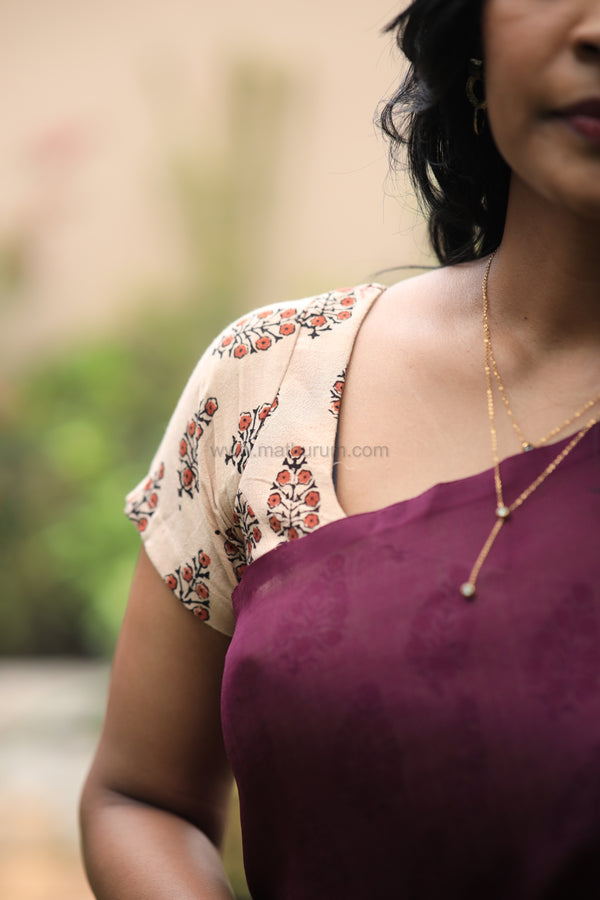 Nira Combos - Wine/Beige