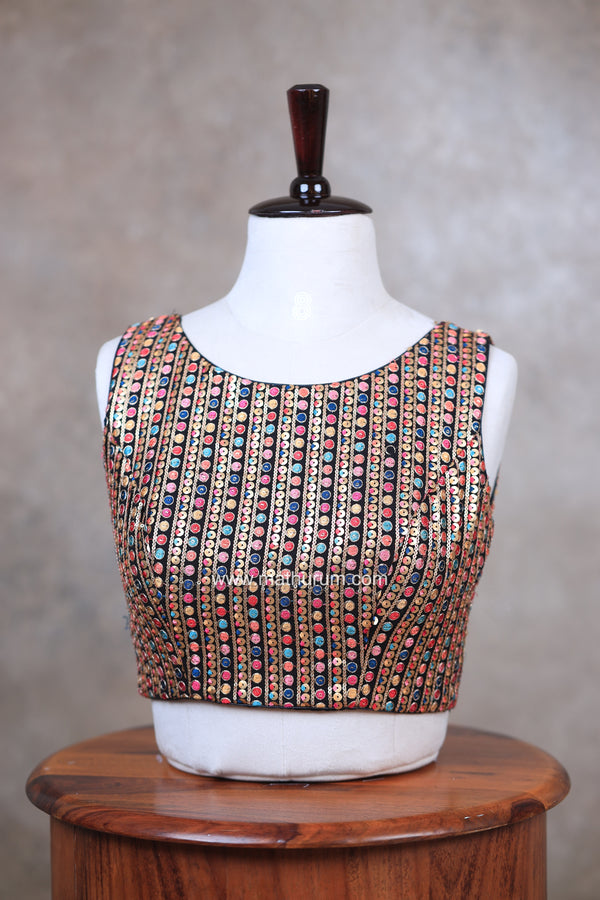 Raat Ki Rani- Black Blouse