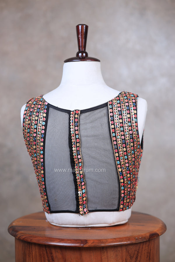 Raat Ki Rani- Black Blouse