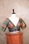 Navarangi- Green Multi Blouse