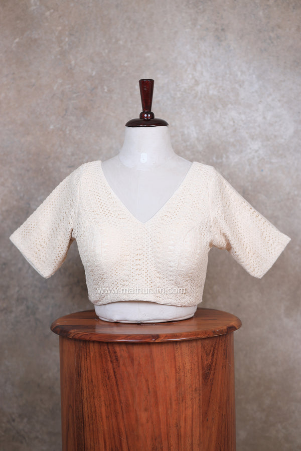 Loop & Loom -Off-White Blouse