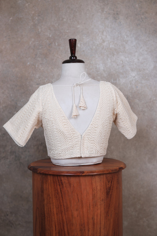 Loop & Loom -Off-White Blouse