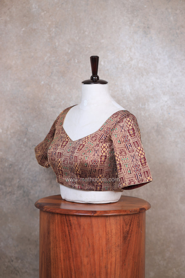 Manjari- Maroon Blouse
