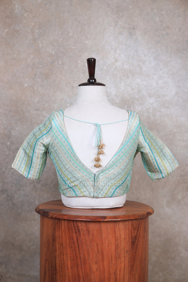 Vanya- Pastel Green Blouse