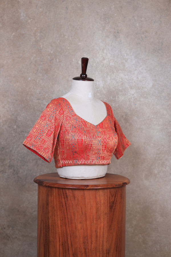 Manjari- Red Blouse