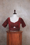 Pashmina- Maroon Blouse