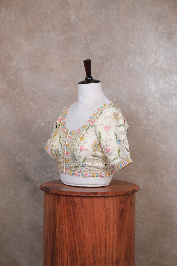 Gulabo-Cream Blouse