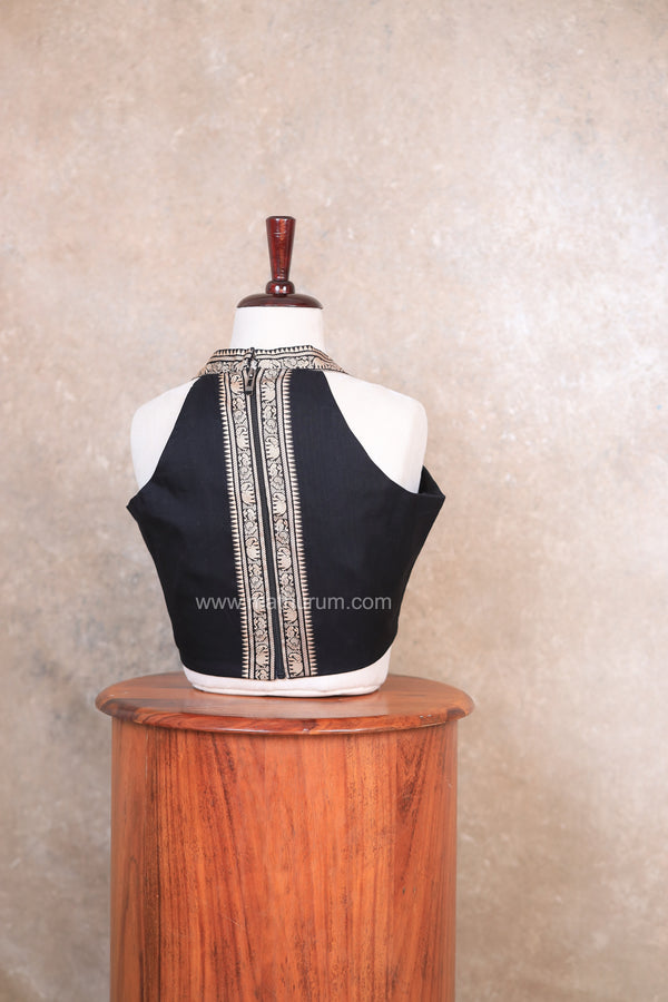 Haathi Blouse- Black