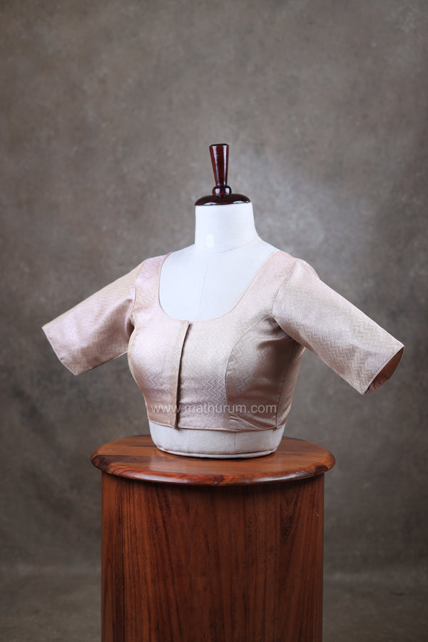 Swara-Pastel Pink Blouse