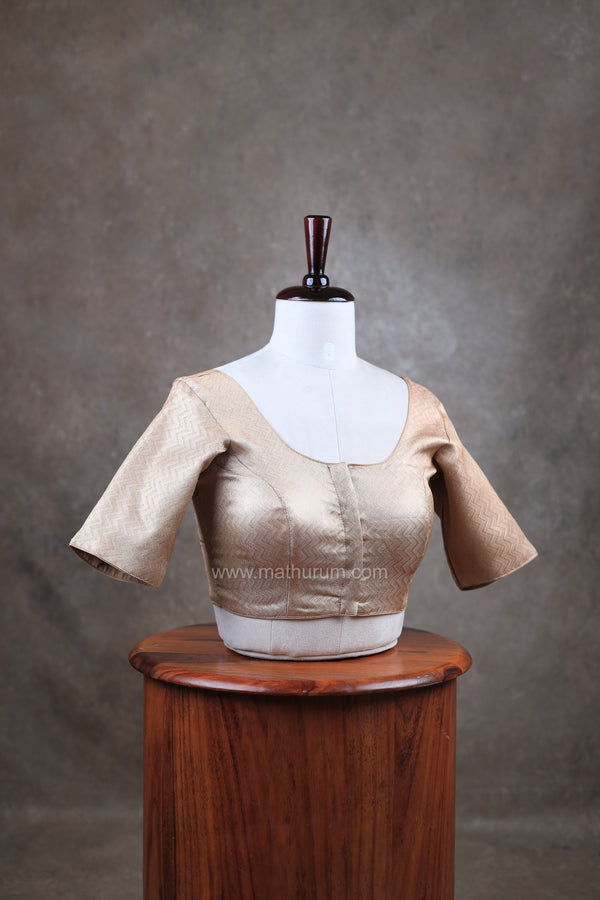 Swara- Light Gold Blouse