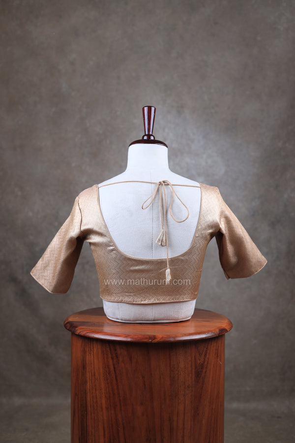 Swara- Light Gold Blouse