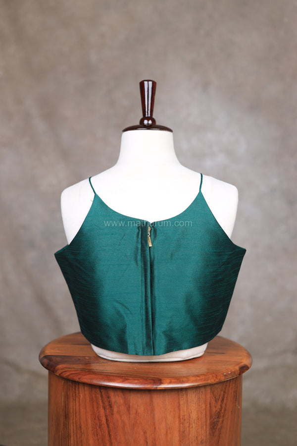 Mono Magic - Bottle Green Blouse