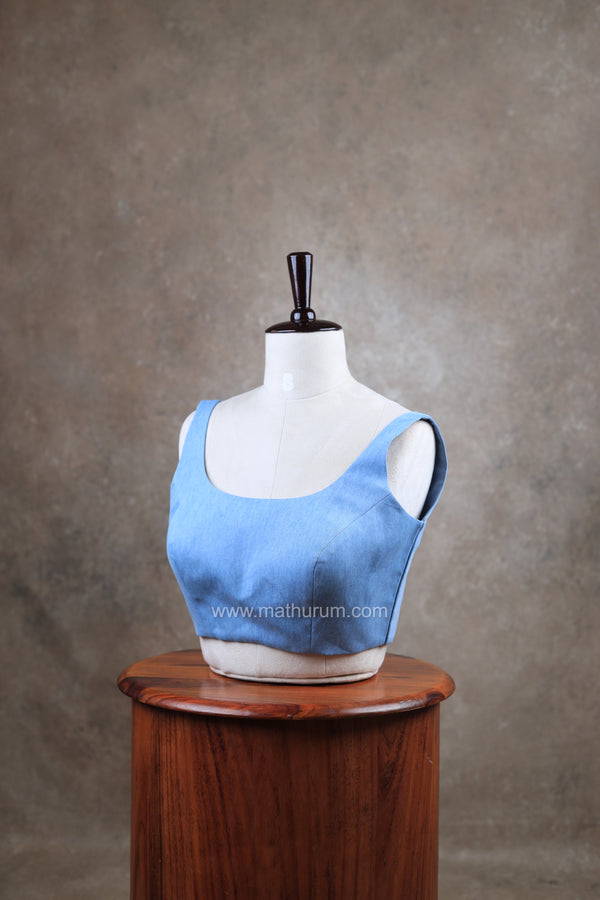 Denim Tales- Blue Blouse