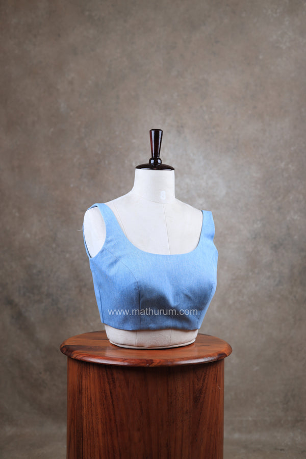 Denim Tales- Blue Blouse