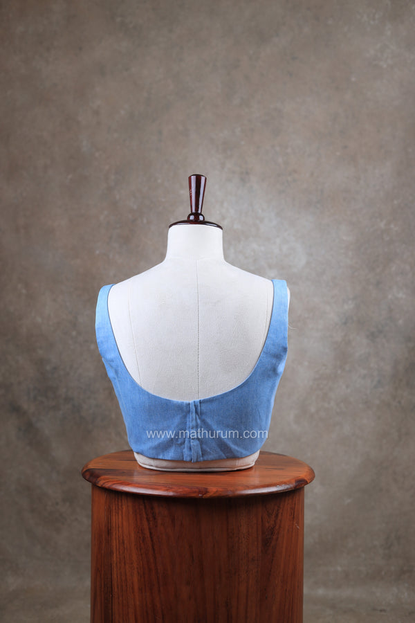 Denim Tales- Blue Blouse