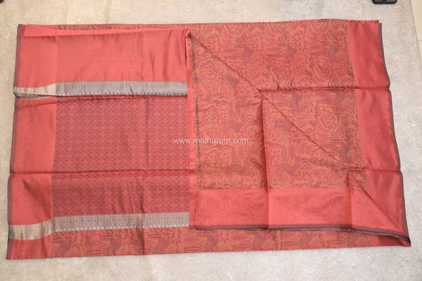 Thea- Maroon Saree