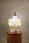 Taal- Gold Blouse (Attachable Sleeves)