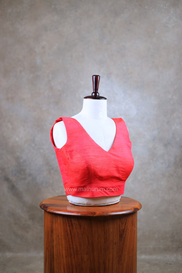 Rangeela- Candy Pink Blouse (Attachable Sleeves)