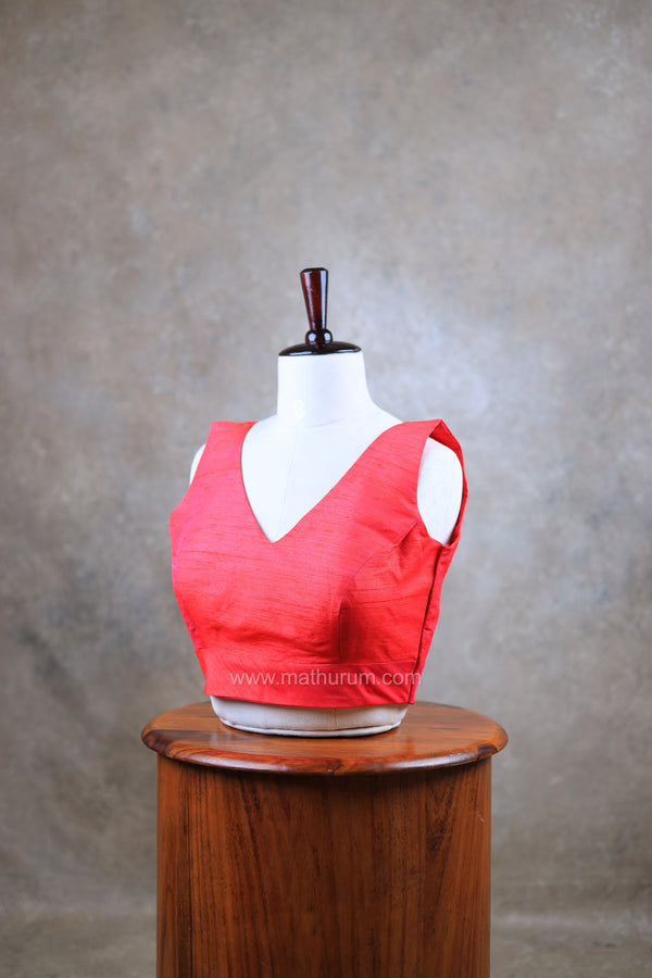 Rangeela- Candy Pink Blouse (Attachable Sleeves)