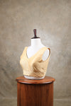 Rangeela- Beige Blouse (Attachable Sleeves)