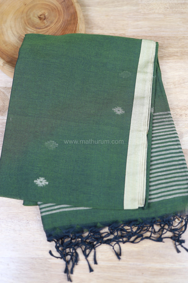 Mira - Green Saree