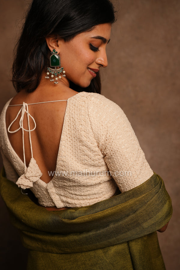 Loop & Loom -Off-White Blouse