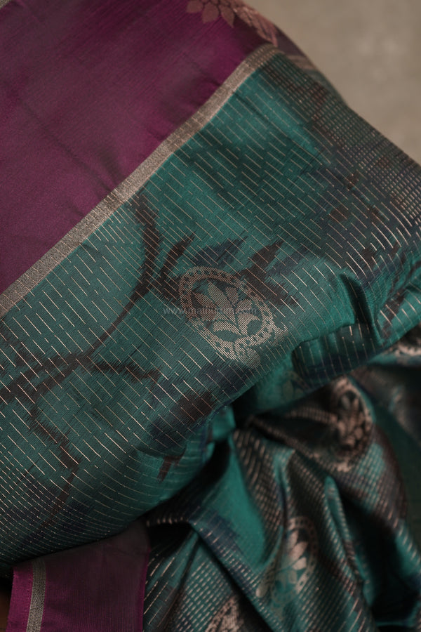 Neel Tarang (Soft-Silk) Saree