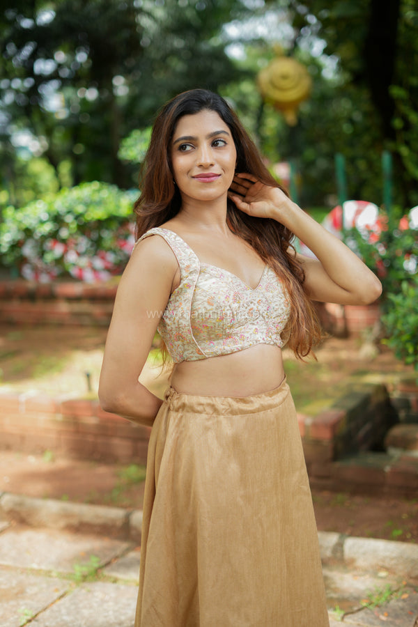 Apsara- Cream Blouse