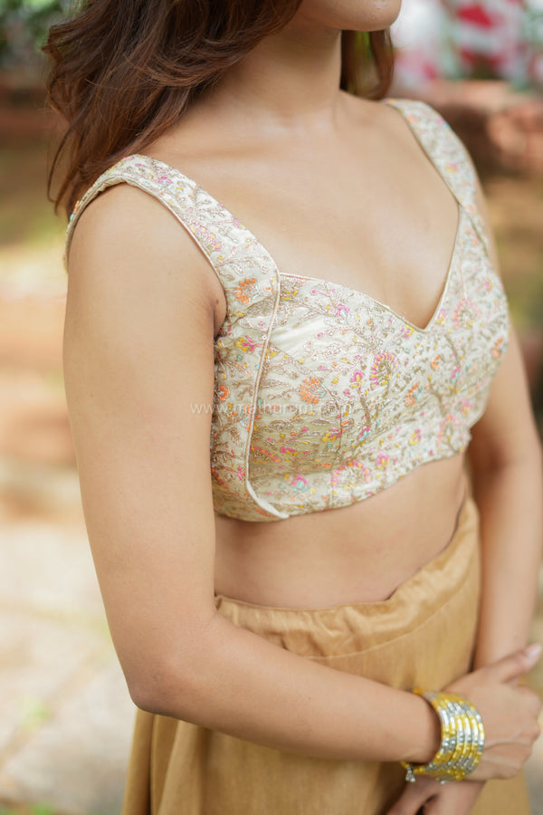 Apsara- Cream Blouse