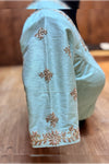 ISHQ- Powder Blue Zardosi Blouse