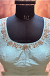ISHQ- Powder Blue Zardosi Blouse