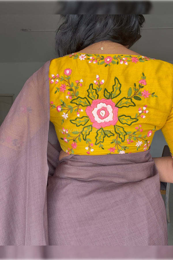 Zesty Mustard- Mustard Blouse