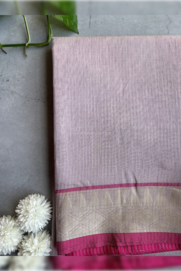 Thamarai - Tissue Silk Saree (Lilac)