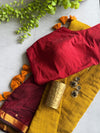 Thendral (Cotton saree) - Mustard