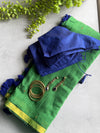 Thendral (Cotton saree) - Leaf Green