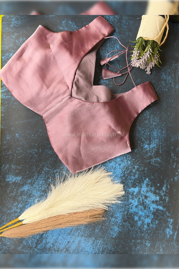 Jimmy Choo- Lilac Blouse (Attachable Sleeves)